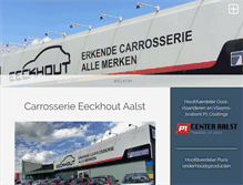 Tablet Screenshot of garage-eeckhout.be